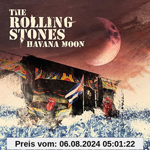 Rolling Stones - Havana Moon (1 DVD + 3 LPs) [4 Discs] von Paul Dugdale