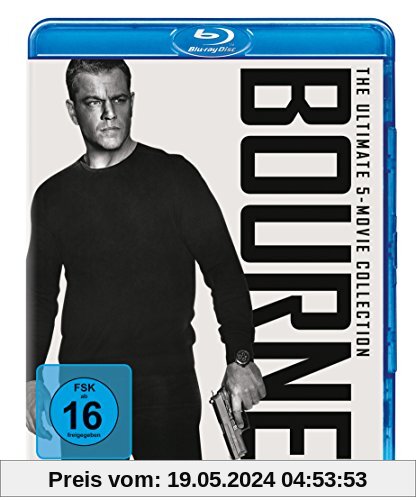 Bourne - The Ultimate 5-Movie-Collection [Blu-ray] von Paul Greengrass