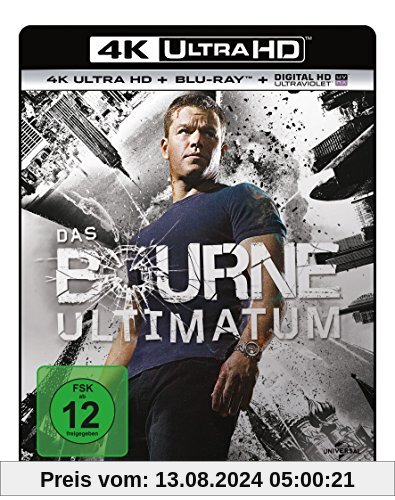 Das Bourne Ultimatum  (4K Ultra HD) (+ Blu-ray) von Paul Greengrass