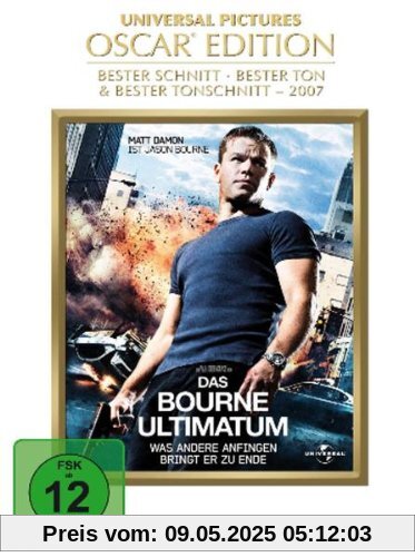 Das Bourne Ultimatum (Oscar Edition) von Paul Greengrass