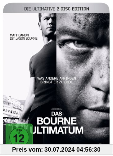 Das Bourne Ultimatum - Ultimate Edition (2 DVDs im Steelbook) von Paul Greengrass