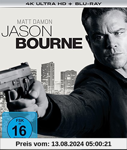 Jason Bourne  (4K Ultra HD) (+ Blu-ray) von Paul Greengrass