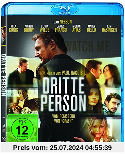 Dritte Person  (inkl. Digital Ultraviolet) [Blu-ray] von Paul Haggis