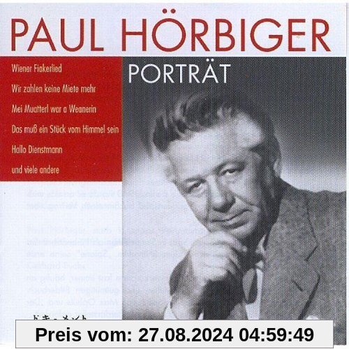 Porträt von Paul Hörbiger