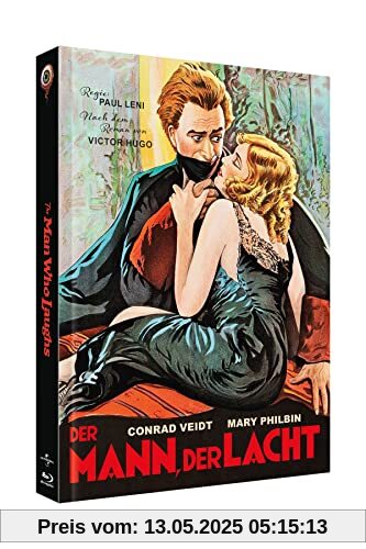 Der Mann, der lacht - Mediabook - 4-Disc Limited Collectors Edition auf 333 Stück (Cover D) [Blu-ray] von Paul Leni