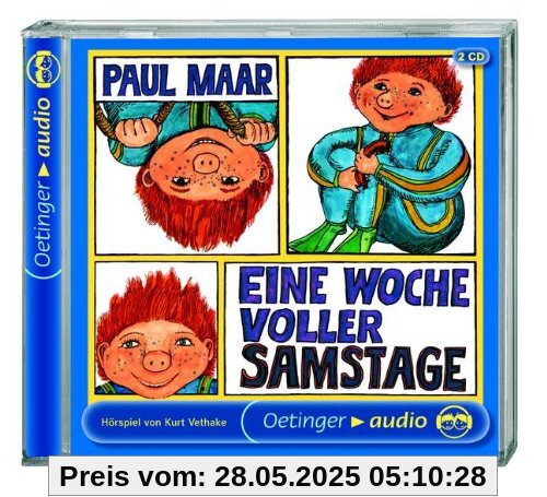 Eine Woche voller Samstage. 2 CDs: Hörspiel von Paul Maar