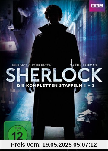 Sherlock - Die kompletten Staffeln 1 + 2 [4 DVDs] von Paul McGuigan