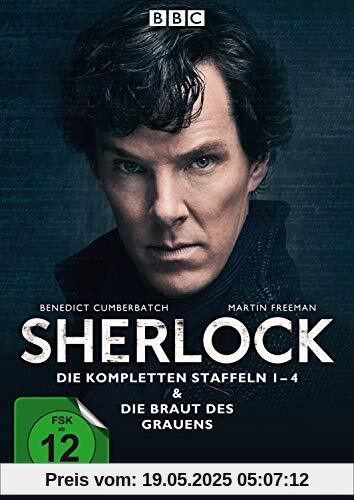 Sherlock - Die kompletten Staffeln 1-4 & Die Braut des Grauens (11 Discs) von Paul McGuigan