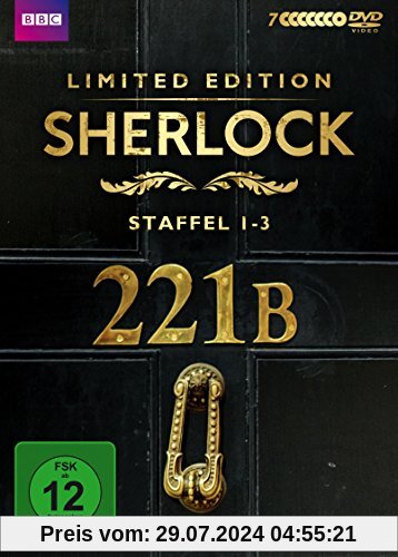 Sherlock - Staffel 1-3 (exklusiv bei Amazon.de) [Limited Edition] [7 DVDs] von Paul McGuigan