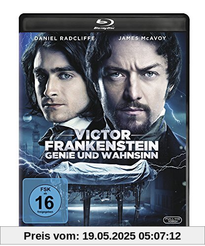 Victor Frankenstein - Genie und Wahnsinn [Blu-ray] von Paul McGuigan