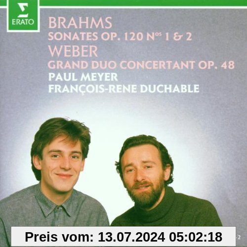 Brahms: Klarinettensonaten Op. 120, 1 und 2 von Paul Meyer
