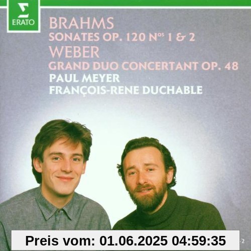 Brahms: Klarinettensonaten Op. 120, 1 und 2 Brahms: Klarinettensonaten Op. 120, 1 und 2 von Paul Meyer