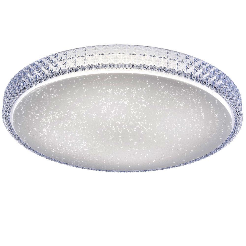 LED Deckenleuchte, Kristalle, CCT Schaltung, D 60 cm von Paul Neuhaus