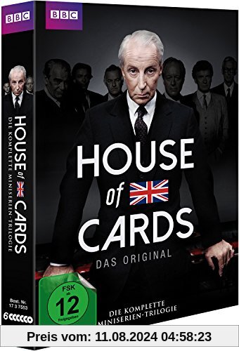 House of Cards - Die komplette Miniserien-Trilogie [6 DVDs] von Paul Seed