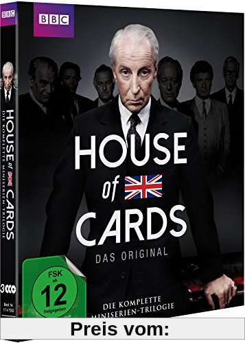 House of Cards - Die komplette Miniserien-Trilogie [Blu-ray, 3 Discs] von Paul Seed