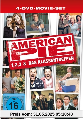 American Pie 1, 2, 3 & Das Klassentreffen [Limited Edition] [4 DVDs] von Paul Weitz