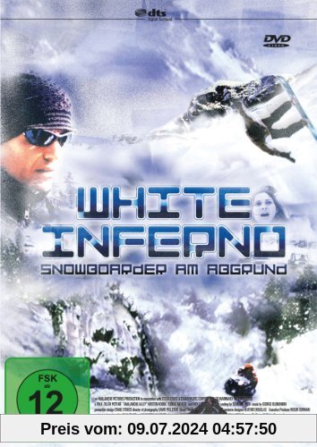 White Inferno - Snowboarder am Abgrund von Paul Ziller