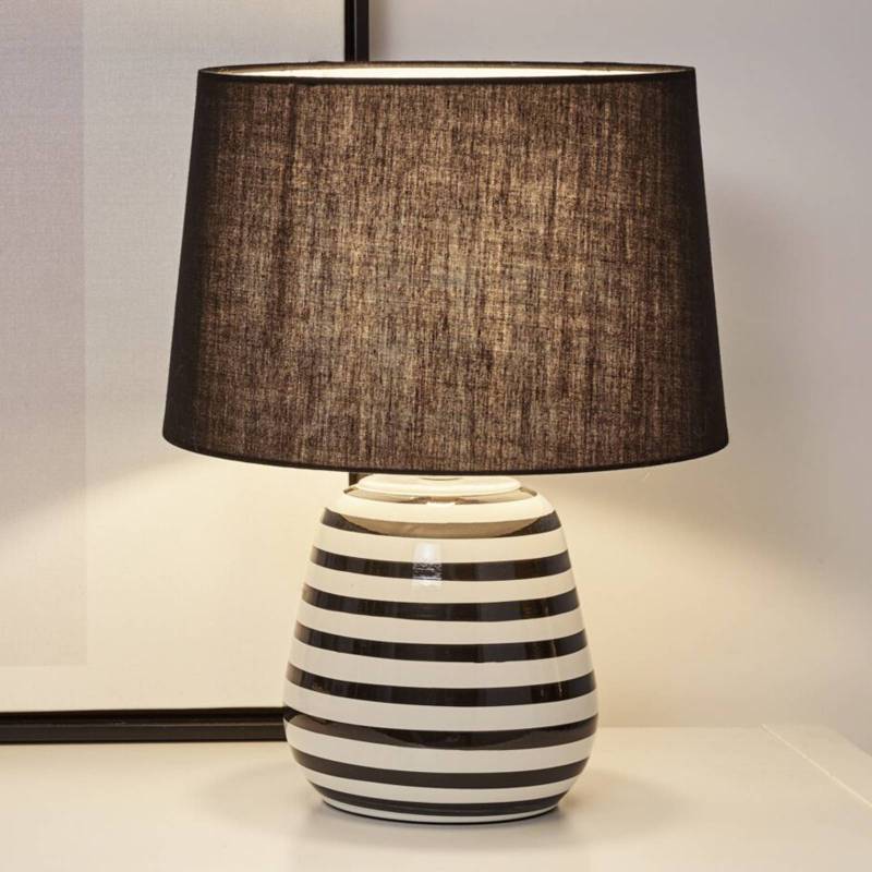 Pauleen Dressy Sparkle Tischlampe mit Keramikfuß von Pauleen
