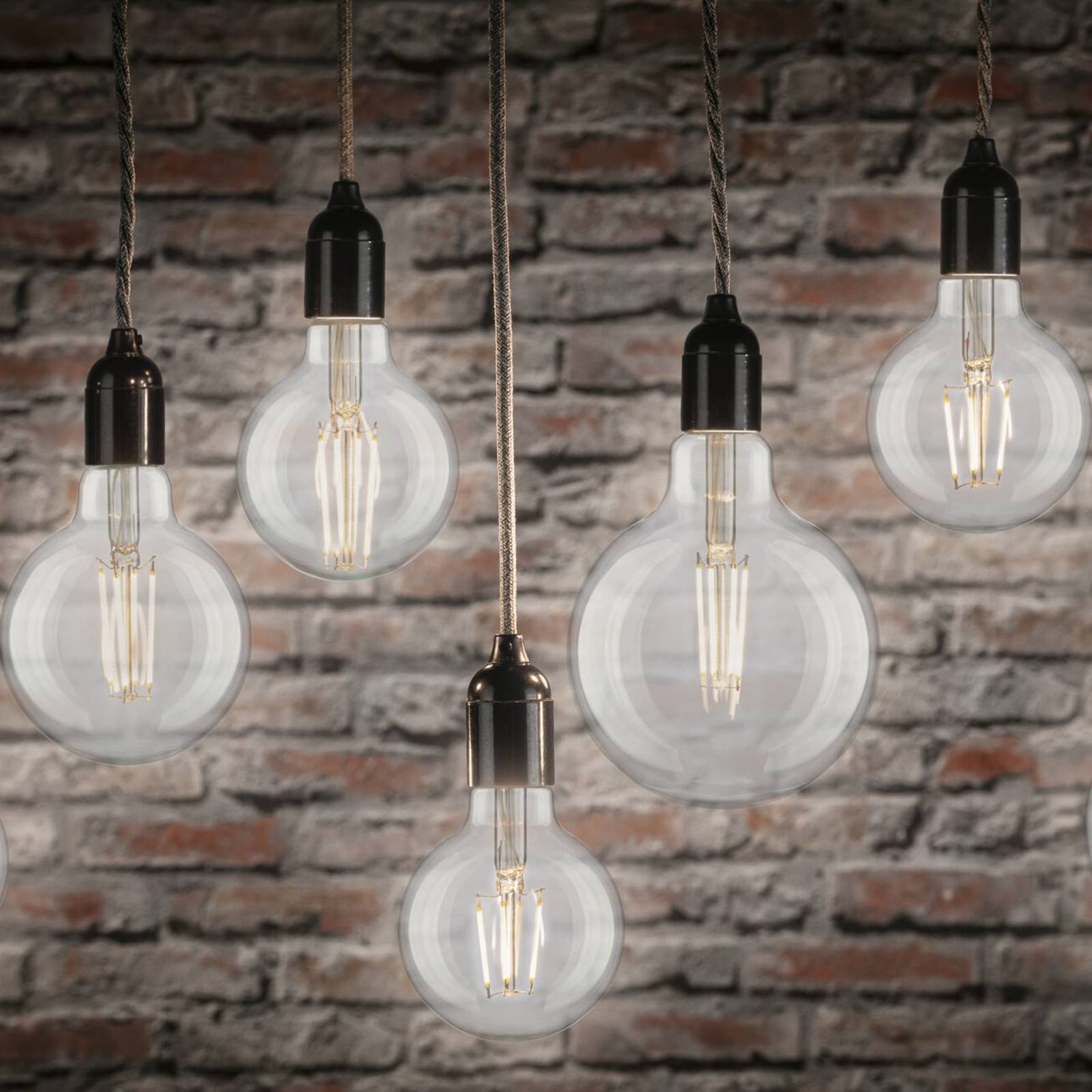 Pauleen LED-Leuchtmittel Filament G80 E27 4,8 W klar 4.000 K Pauleen LED-Leuchtmittel Filament G80 E27 4,8 W klar 4.000 K von Pauleen