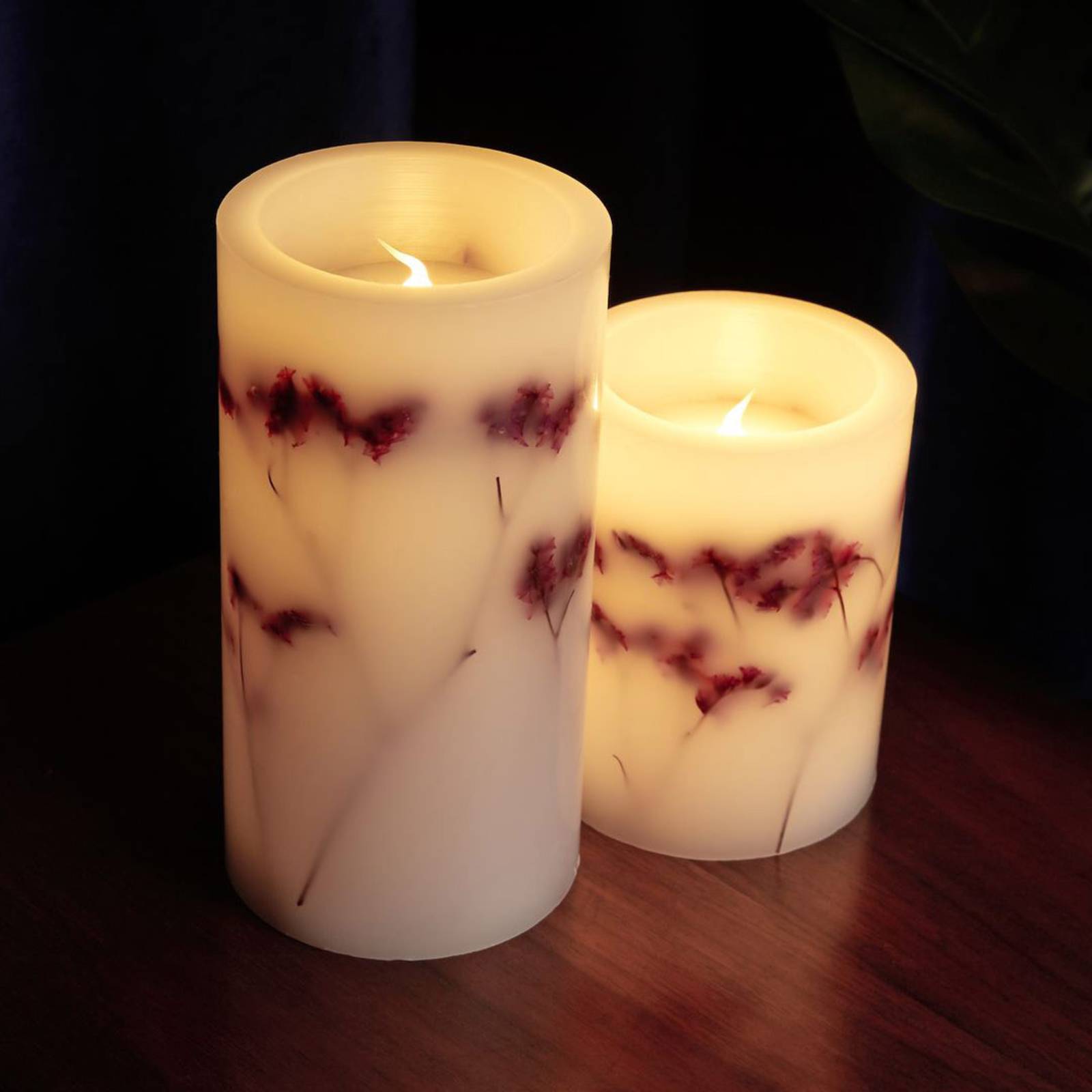 Pauleen Shiny Bloom Candle LED-Kerze 2er Set von Pauleen