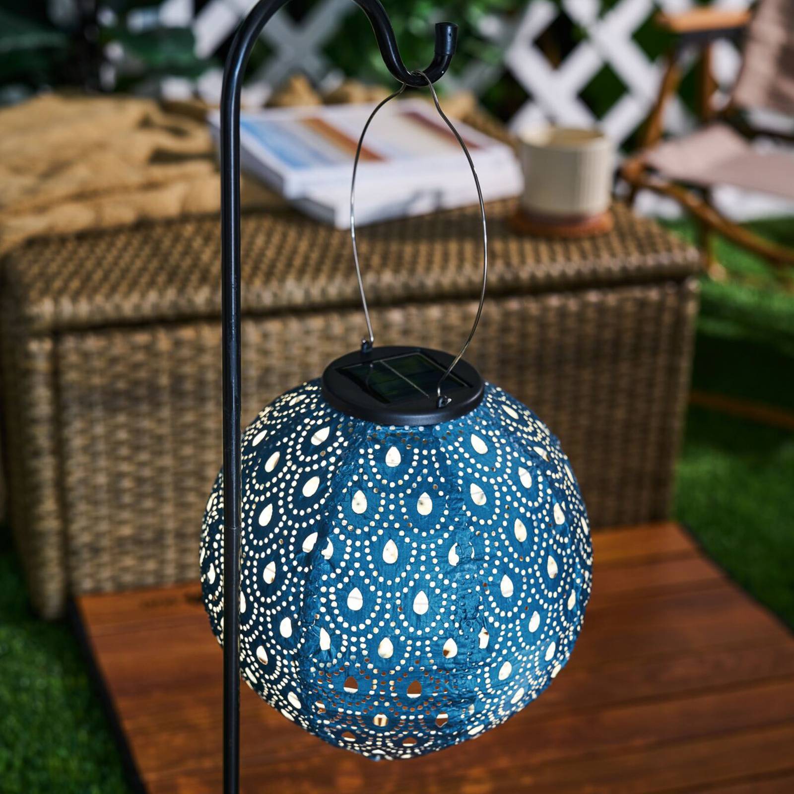 Pauleen Sunshine Charm LED-Solar-Dekoleuchte blau Pauleen Sunshine Charm LED-Solar-Dekoleuchte blau von Pauleen