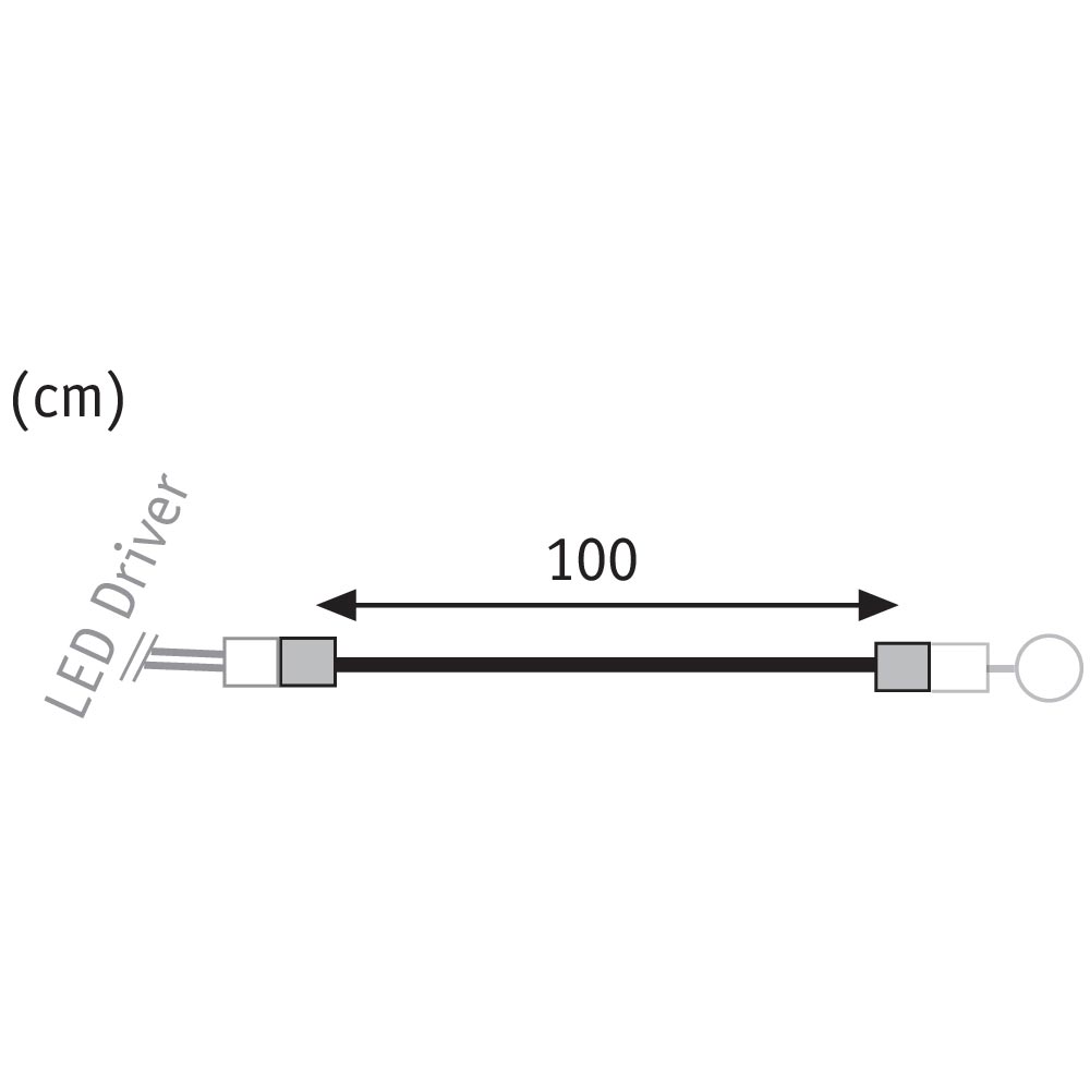 1 Meter Konstantstrom-Kabel für Ihren Wohnbereich 1 Meter Konstantstrom-Kabel für Ihren Wohnbereich von Paulmann