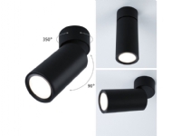 Deckenleuchte Paulmann TURNAL COIN LED 3-STEP DIM 6W 470lm 2700K 230V schwarz Deckenleuchte Paulmann TURNAL COIN LED 3-STEP DIM 6W 470lm 2700K 230V schwarz von Paulmann