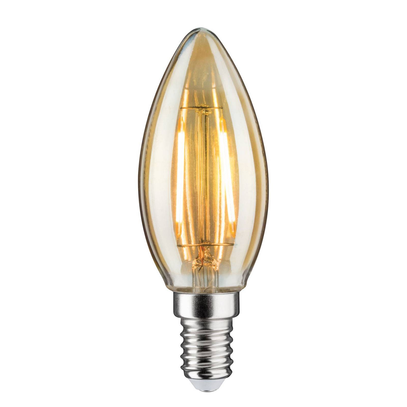 LED-Kerzenlampe E14 4,7W 2.500K gold, dimmbar von Paulmann