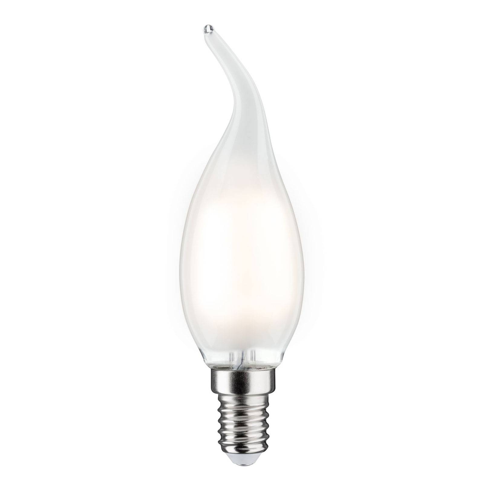 LED-Kerzenlampe E14 4,8W 2.700K Windstoß satin dim LED-Kerzenlampe E14 4,8W 2.700K Windstoß satin dim von Paulmann