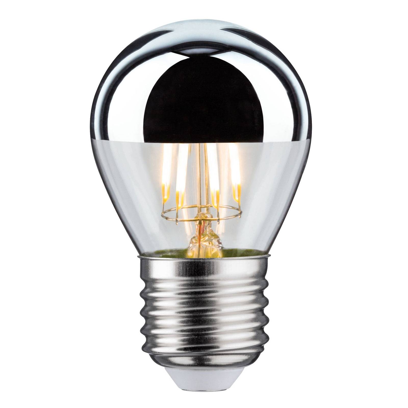 LED-Lampe E27 Tropfen 827 Kopfspiegel 4,8W von Paulmann