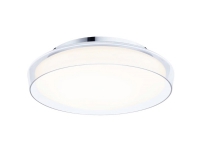 Lampa sufitowa Paulmann Deckenleuchte LUENA LED 16.5W 860lm okragła 350mm 3000K IP44 230V szkło chrom / metal Lampa sufitowa Paulmann Deckenleuchte LUENA LED 16.5W 860lm okragła 350mm 3000K IP44 230V szkło chrom / metal von Paulmann