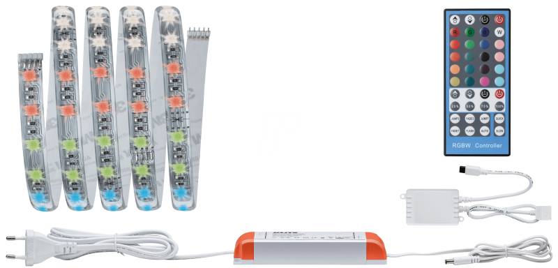 PLM 70627 - LED-Streifen MaxLED, 18 W, 630 lm, RGBW, 1500 mm, dimmbar von Paulmann