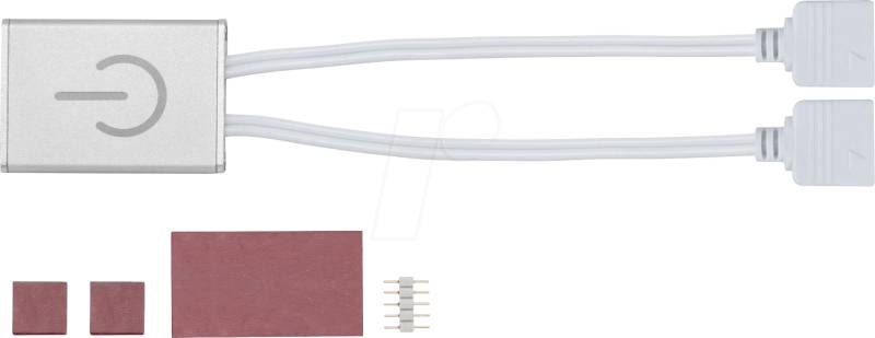 PLM 70975 - Function MaxLED Touch Schalter, silber von Paulmann