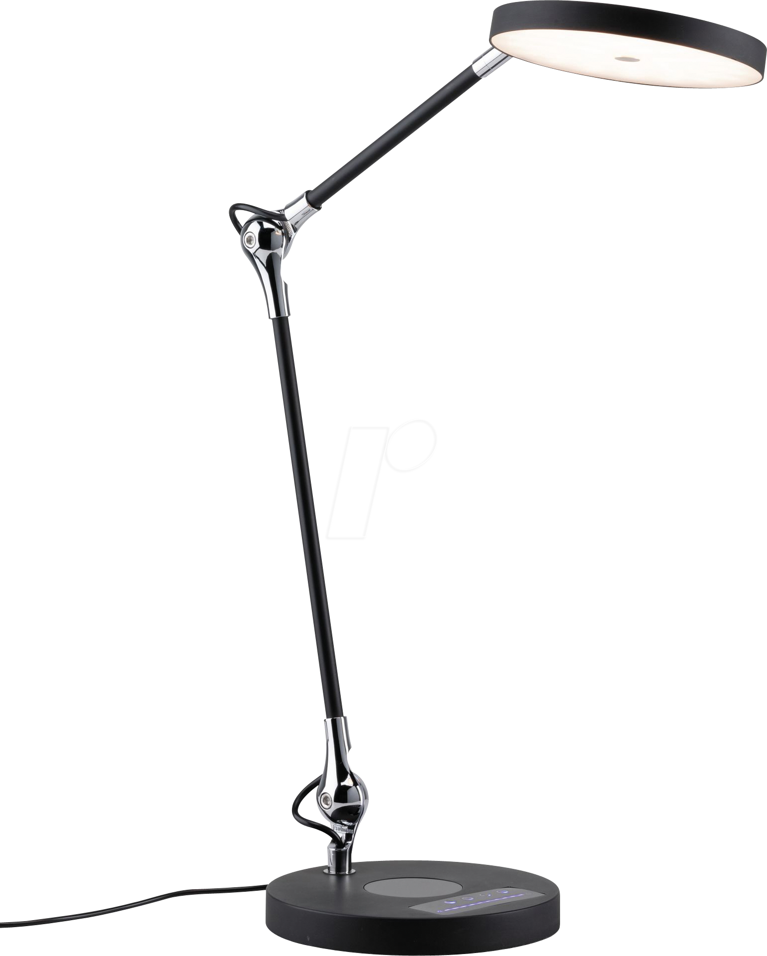 PLM 78910 - LED-Schreibtischlampe, Numis mit QI Lader, schwarz PLM 78910 - LED-Schreibtischlampe, Numis mit QI Lader, schwarz von Paulmann