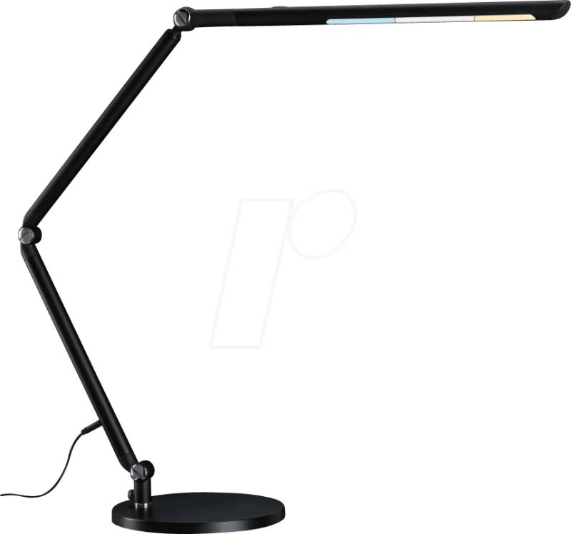 PLM 78912 - LED-Schreibtischleuchte, 9,5 W, 700 lm, dimmbar, schwarz von Paulmann