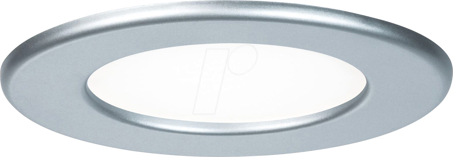 PLM 92070 - LED-Einbaupanel, 6 W, 4000 K, rund, chrom von Paulmann