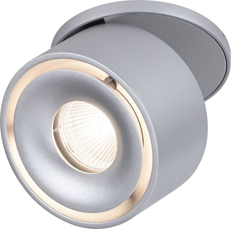PLM 93374 - Einbauleuchte Spircle, 1 x 8 W, 530 lm, 3000 K, chrom matt von Paulmann