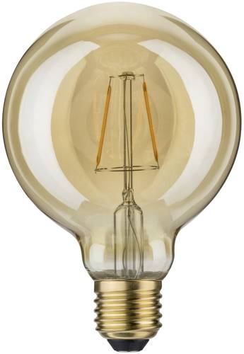 Paulmann 28399 LED E27 Globeform 2.5W = 18W Gold (Ø x H) 95mm x 138mm 1St. von Paulmann