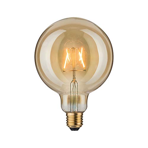 Paulmann 28401 LED Lampe Vintage Globe 125 2,5W Leuchtmittel Gold Dekolampe Beleuchtung 1700K E27 von Paulmann