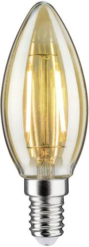 Paulmann 28524 LED E14 Kerzenform 2W = 16.2W Gold (Ø x H) 35mm x 97mm 1St. von Paulmann