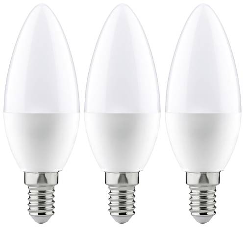 Paulmann 28538 LED EEK F (A - G) E14 5.5W Warmweiß (Ø x H) 35mm x 100mm 3St. von Paulmann