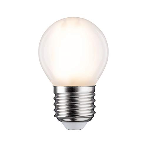Paulmann 28635 LED Lampe Filament Tropfen 5W Klassik Leuchtmittel dimmbar Matt 2700K Warmweiß E27, 1 Stück (1er Pack) von Paulmann