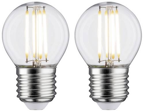 Paulmann 28640 LED EEK F (A - G) E27 5W Warmweiß (Ø x H) 45mm x 72mm 2St. von Paulmann