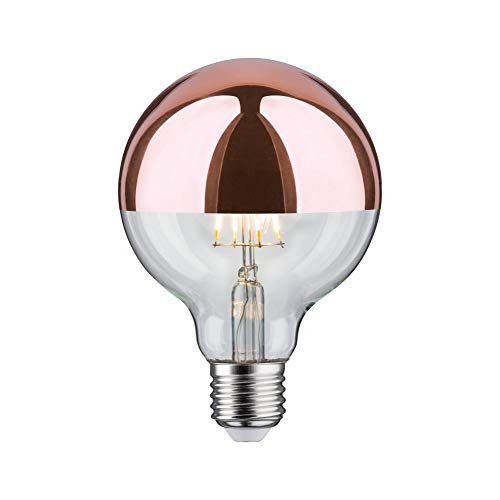 Paulmann 28674 LED Lampe Filament G95 7W Leuchtmittel Kopfspiegel Kupfer 2700K Warmweiß E27, 1 Stück (1er Pack) von Paulmann