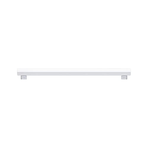 Paulmann 28992 Standard 230V LED Röhre S14s 230V 8W 800lm dimmbar 30mm Satin Kunststoff 2700K - Warmweiß Leuchtmittel von Paulmann