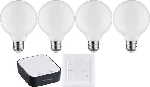 Paulmann 50396+50134+50135 LED EEK E (A - G) E27 Globeform 7W (Ø x H) 95mm x 134mm app-gesteuert 1 von Paulmann