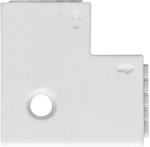 Paulmann 70616 90° Eckverbinder Kunststoff (L x B x H) 2.5 x 2.5 x 0.45cm 4St. von Paulmann