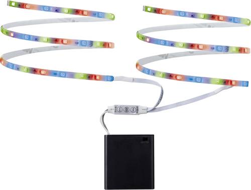 Paulmann 70700 LED-Streifen-Komplettset mit Batterie-Box 6V 800mm RGB 1St. Paulmann 70700 LED-Streifen-Komplettset mit Batterie-Box 6V 800mm RGB 1St. von Paulmann