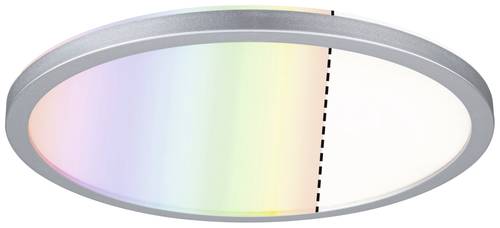 Paulmann 71018 P Atria Shine 12W RGBW 293mm chr mt Ks LED-Deckenleuchte 12W Chrom (matt) von Paulmann