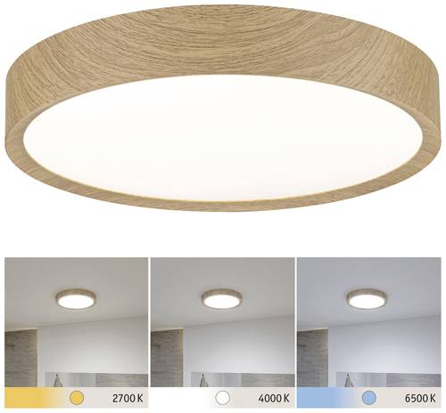 Paulmann 71085 Tega LED-Deckenleuchte LED 22.5W Holz von Paulmann